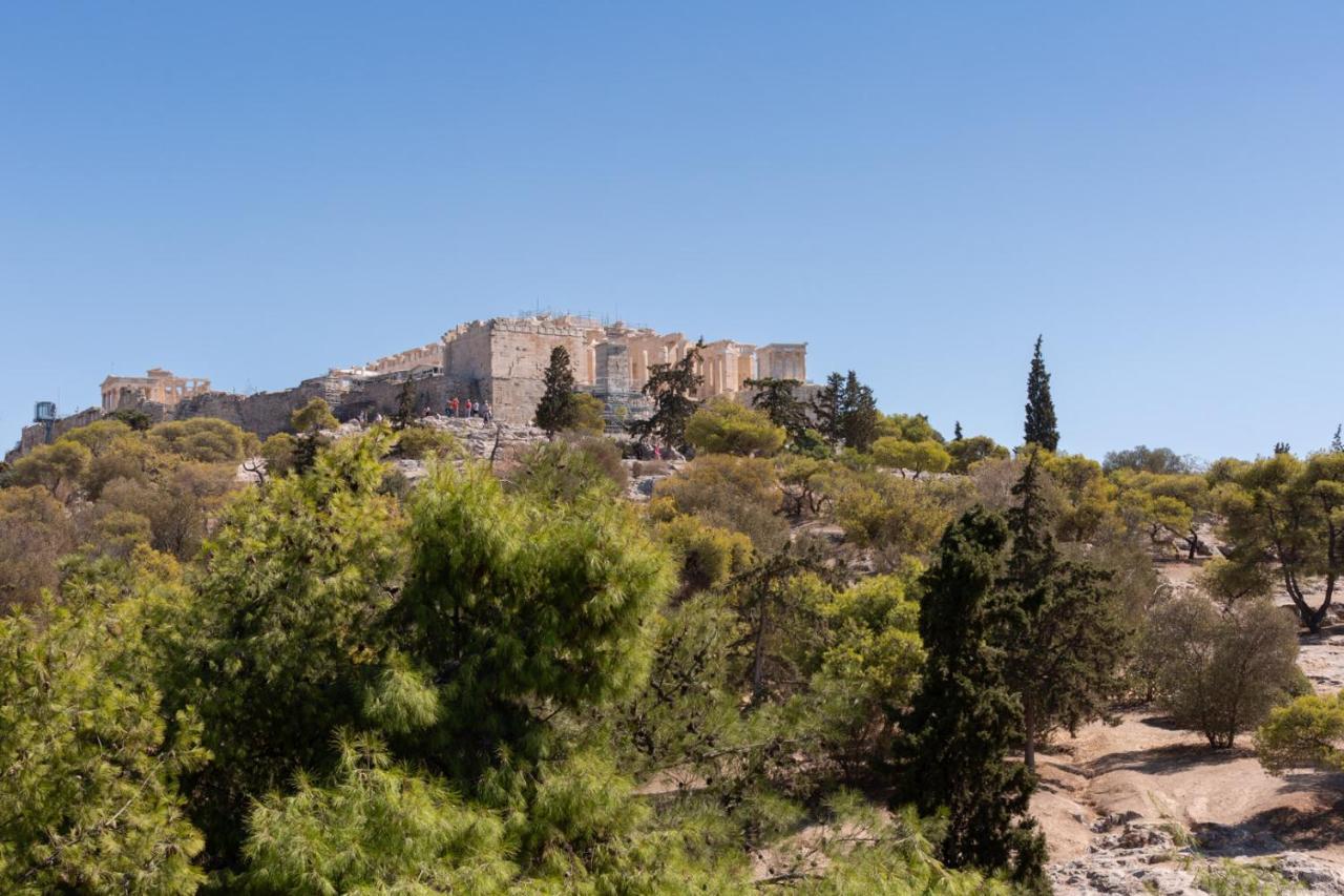 Katsanis Luxury Apt., Stunning View Of Acropolis Atena Exterior foto