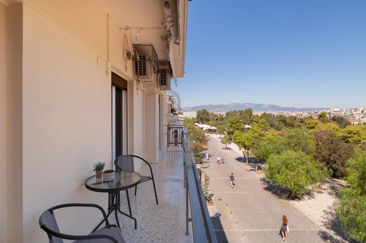 Katsanis Luxury Apt., Stunning View Of Acropolis Atena Exterior foto