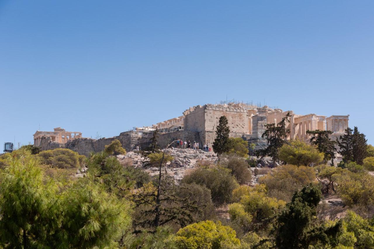 Katsanis Luxury Apt., Stunning View Of Acropolis Atena Exterior foto