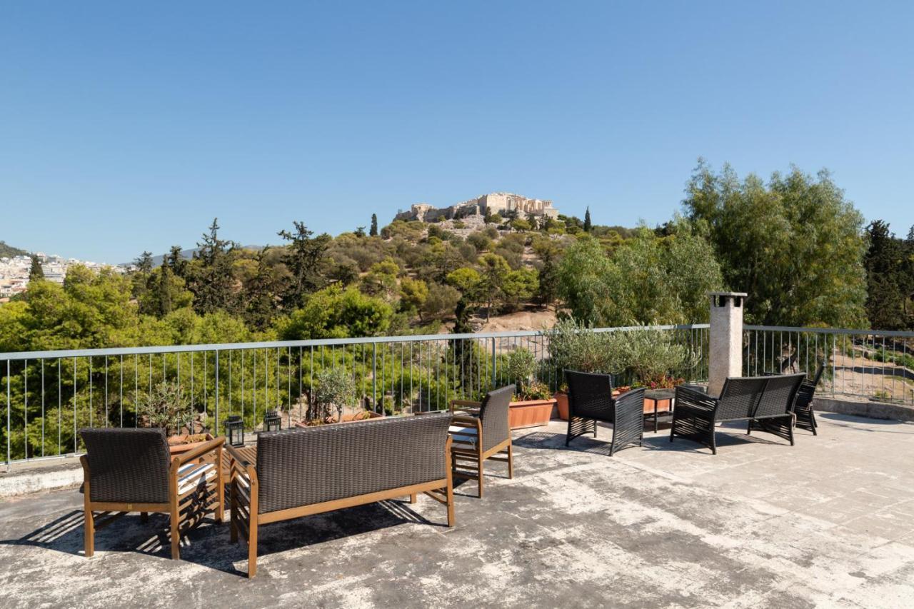 Katsanis Luxury Apt., Stunning View Of Acropolis Atena Exterior foto